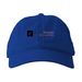 Alliance Fran?aise de Louisville Hat, a Royal Printed Eco Baseball Cap