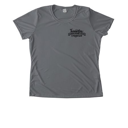 TCPC SWAG PERFORMANCE, a Grey Concrete Women's Performance Tee