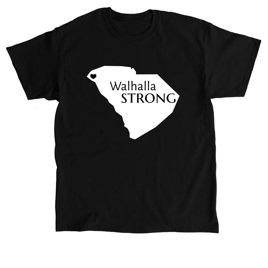 Walhalla Fire Fundraiser, a Black Classic Unisex Tee