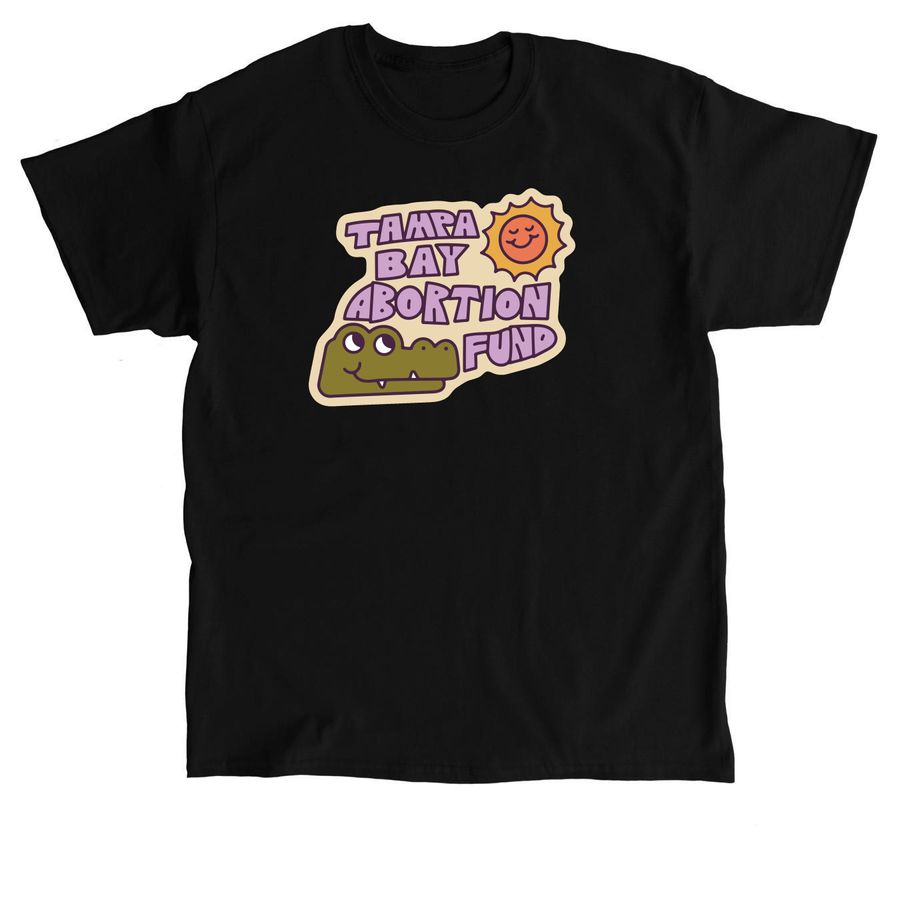 TBAF Half Gator&nbsp;, a Black Classic Unisex Tee
