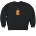 Rad Dad!, a Black Softstyle Crewneck Sweatshirt