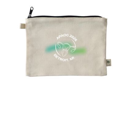APAOG '26 Pouch, a Natural 9"x7" Hemp Blend Pouch