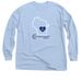 WI BT1D Bike Love, a Light Blue Classic Long Sleeve Tee