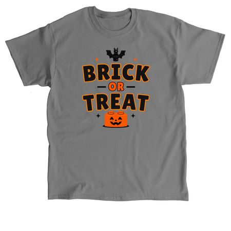 Brick or Treat, a Charcoal Classic Unisex Tee