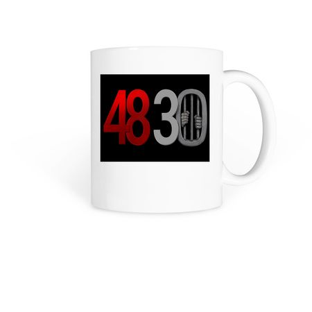 48 30 - the mug, a White Coffee Mug