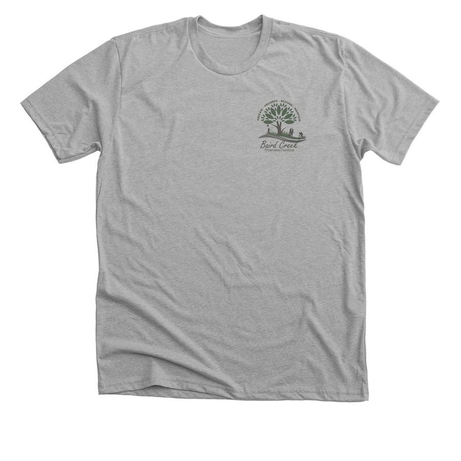 Land Management Crew Shirt, a Athletic Heather Premium Unisex Tee
