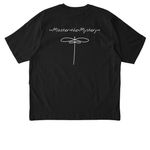 Master the Mystery, a Black Stanley/Stella Unisex Freestyler Heavyweight Tee (back-view)