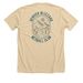 Denver Blizzard Mountain Design - Back&nbsp;, a Heather Soft Cream Premium Unisex Tee (back-view)