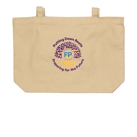 Event Tote, a Oyster Large Organic Cotton Tote Bag