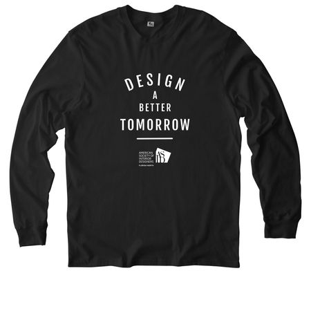 Design A Better Tomorrow, a Deep Black Allmade Organic Cotton Long Sleeve Tee
