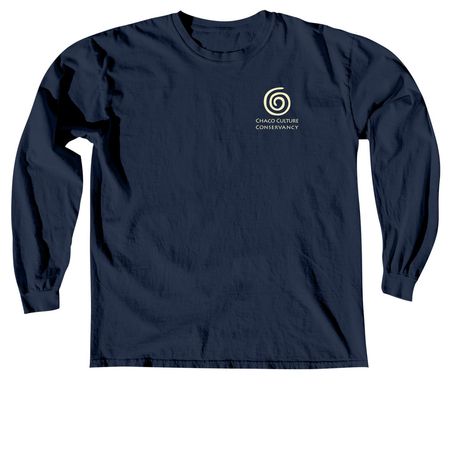 Vintage CCC, a True Navy Comfort Colors Long Sleeve Tee