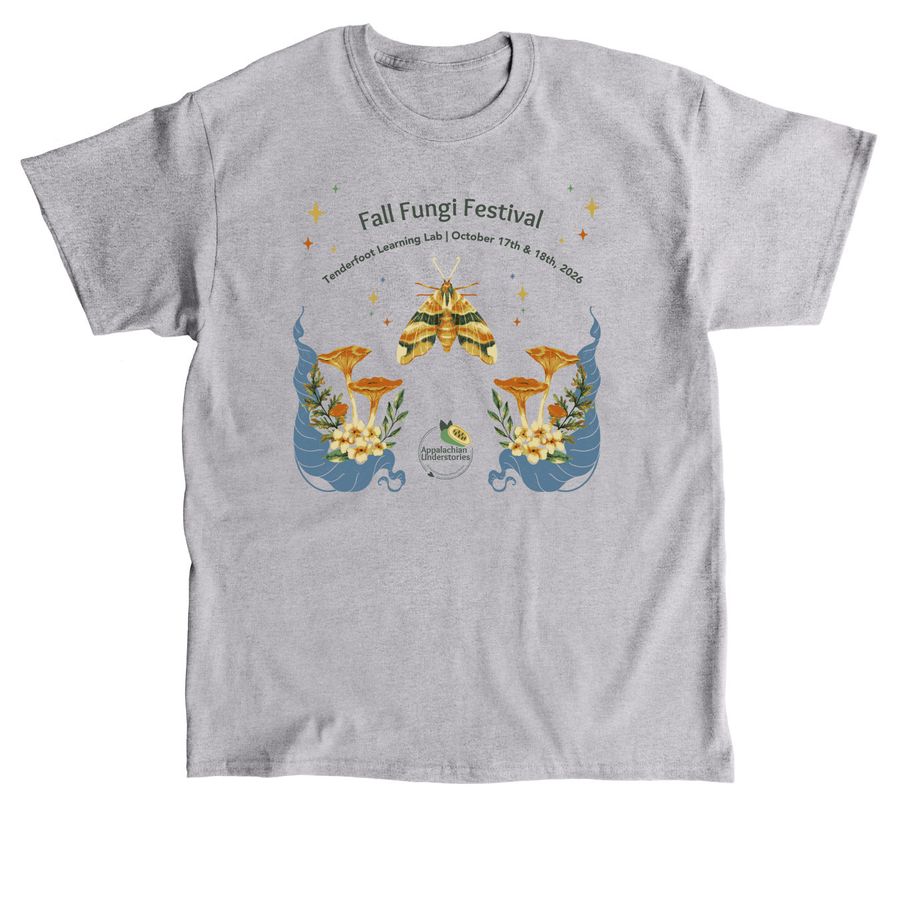 Fall Fungi Festival, a Sport Grey Classic Unisex Tee