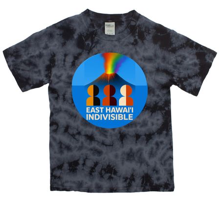 Proud to be connected!, a Black Youth Crystal Tie Dye Tee