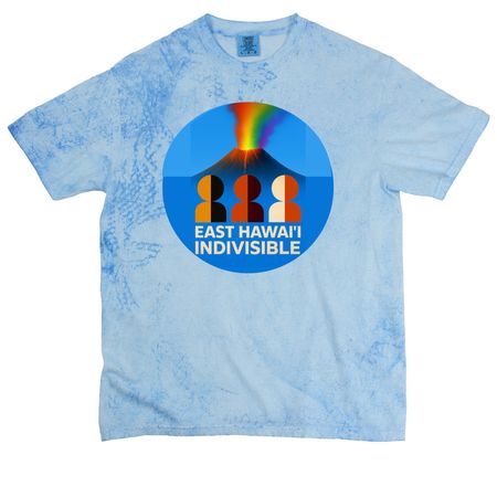 Proud to be connected!, a Fiji Blue Comfort Colors Colorblast Tee