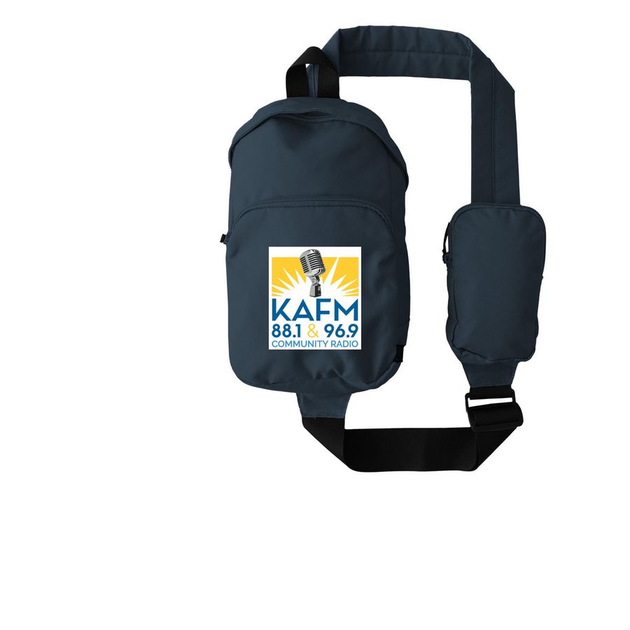 KAFM Bag, a Pacific Grove Sling Bag