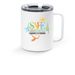 SAFE Gibbon - Travel Mug, a White Stainless Steel Travel Mug