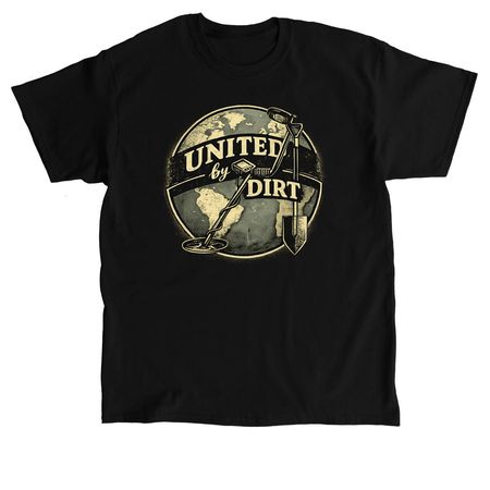 United By Dirt Merch, a Black Classic Unisex Tee
