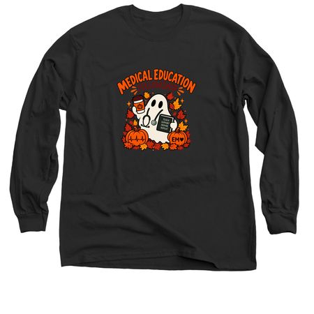 MED ED Halloween shirt&nbsp;, a Black Classic Long Sleeve Tee