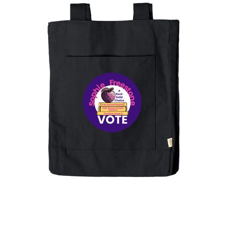 Share the Load with Sophie, a Black Reclaimist Everywhere Tote Bag