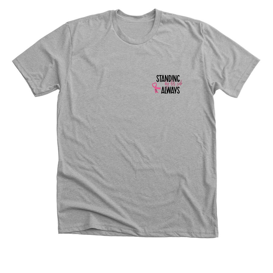 Fight with Carol&nbsp;, a Athletic Heather Premium Unisex Tee