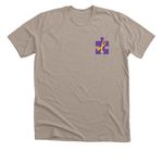 Puzzling For Hope, a Heather Stone Premium Unisex Tee (back-view)