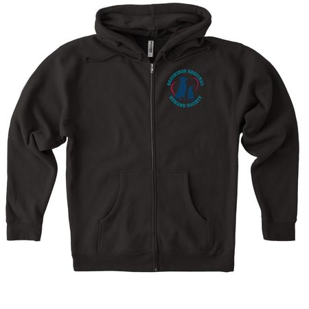 Hoodies!, a Black Heavyweight Zip Up Hoodie