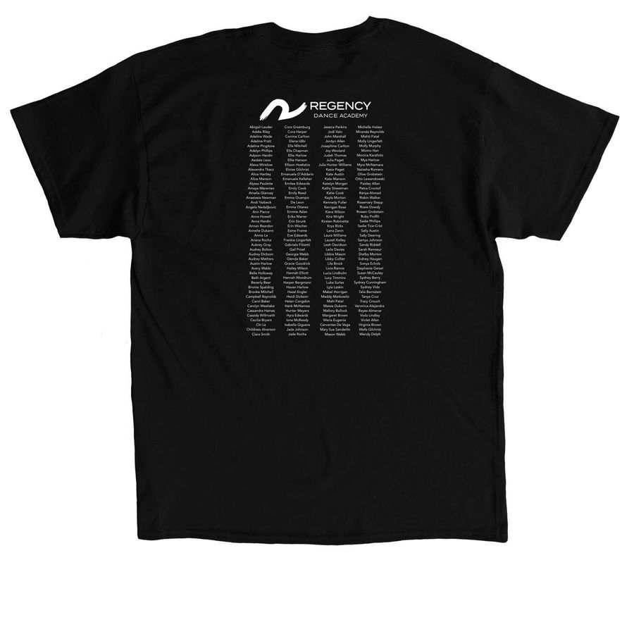 Masquerade, a Black Classic Unisex Tee (back-view)