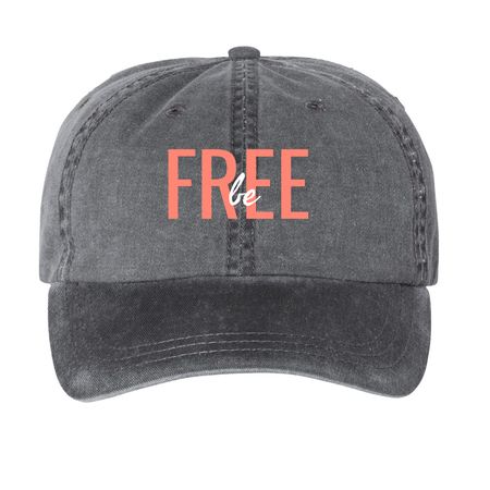 ride for di&nbsp;, a Black Printed Pigment Dye Baseball Cap