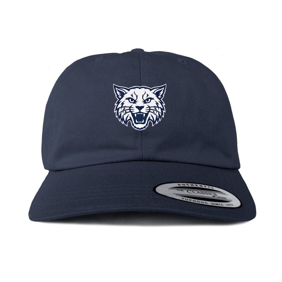 Wildcat Baseball/Trucker Hat, a Navy Printed Classic Baseball Cap