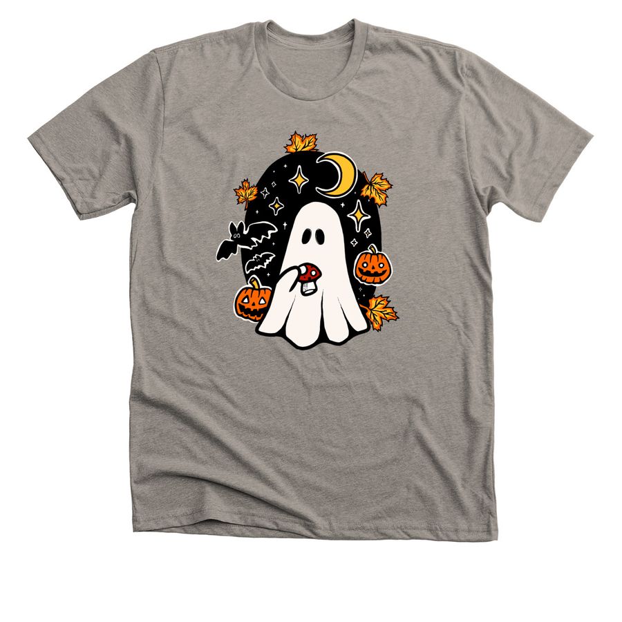 Spooky Mushroom, a Heather Stone Premium Unisex Tee