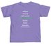 Volunteer Summer Collection, a Violet Comfort Colors Unisex Tee (back-view)