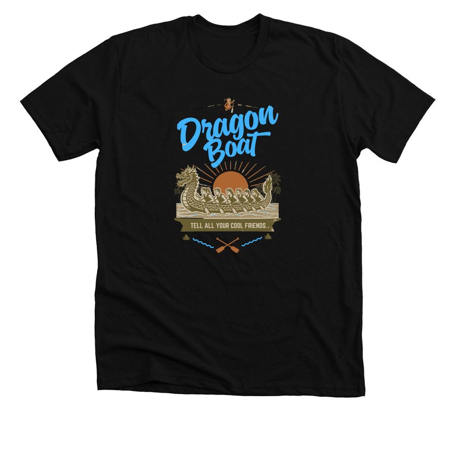 DB.. Tell all your cool friends.., a Solid Black Blend Premium Unisex Tee