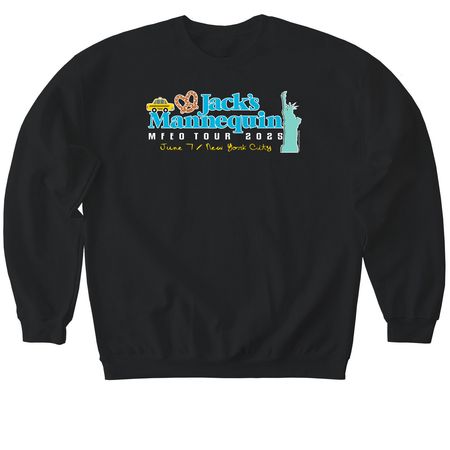 MFEO NYC, a Black Softstyle Crewneck Sweatshirt