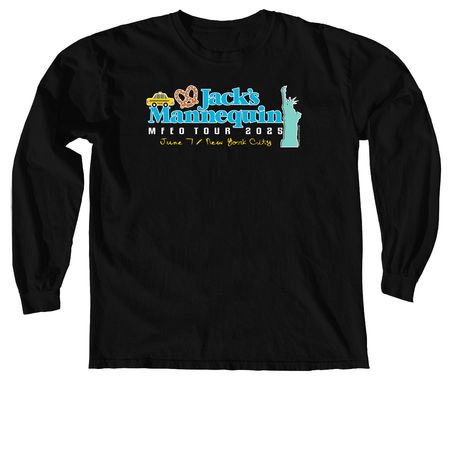 MFEO NYC, a Black Comfort Colors Long Sleeve Tee