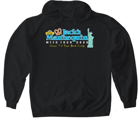 MFEO NYC, a Black Gildan Softstyle Pullover Hoodie