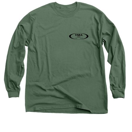 VSRA 2026, a Military Green Classic Long Sleeve Tee
