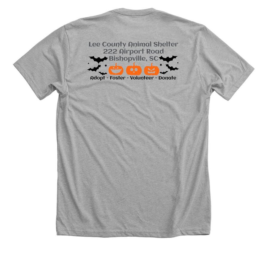 They've Got Your Back!, a Athletic Heather Premium Unisex Tee (back-view)