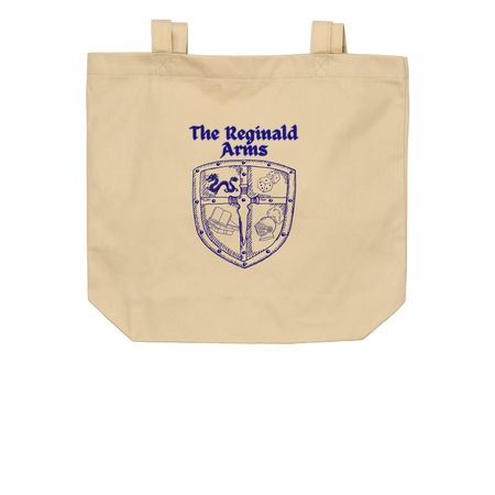 Welcome to The Reginald Arms, a Oyster Organic Cotton Tote Bag