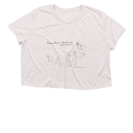 DanceBARN 2026, a Heather Dust Women?s Flowy Cropped Tee