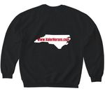 Wear one of Valor Horses!, a Black Softstyle Crewneck Sweatshirt (back-view)