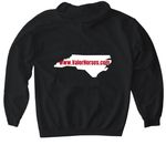 Wear one of Valor Horses!, a Black Gildan Softstyle Pullover Hoodie (back-view)