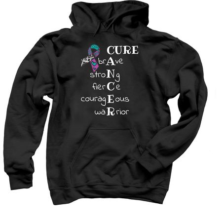 Brave Like Cloe 2026, a Black Pullover Hoodie