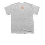 Read With Me MN Merch Orange Design, a Sport Grey Youth Unisex Tee (back-view)