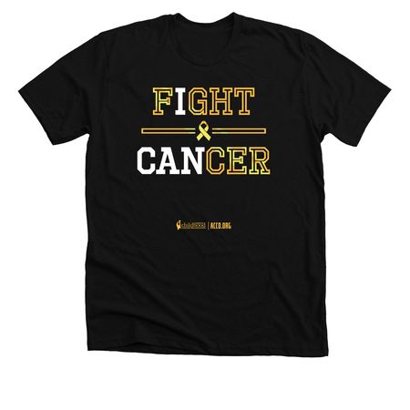 I can Fight Cancer&nbsp;, a Solid Black Blend Premium Unisex Tee