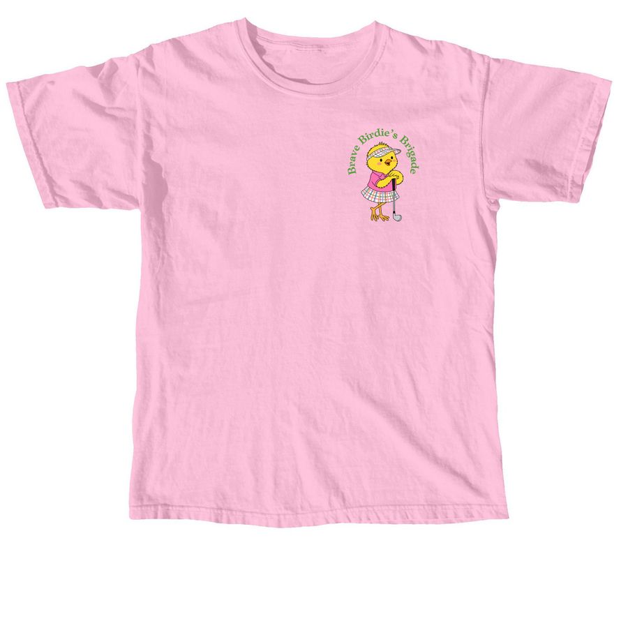 Brave Birdie's Brigade, a Blossom Comfort Colors Unisex Tee