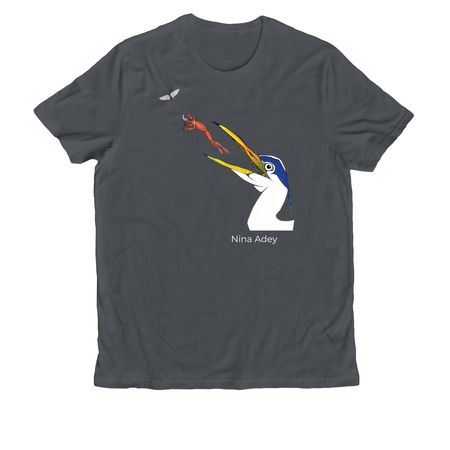Nina Adey T-Shirt, a Terrain Grey Allmade Organic Cotton Unisex Tee