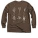 ISAP Cover Crop Gear, a Dark Chocolate Classic Long Sleeve Tee