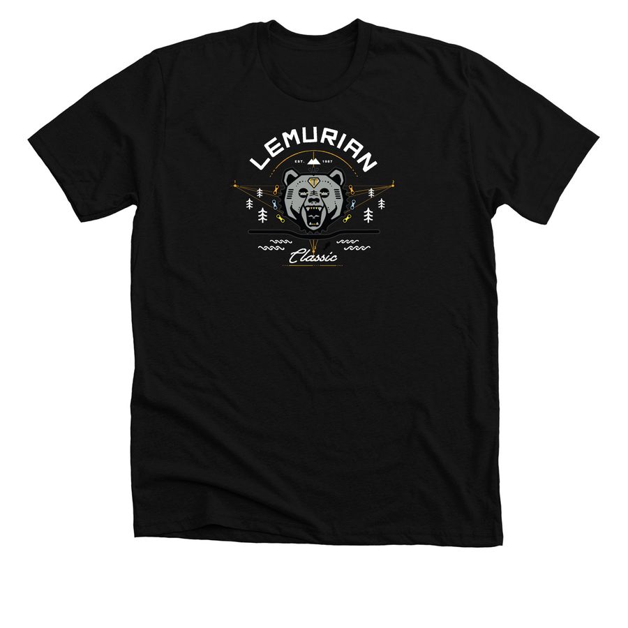 Lemurian Classic 2026, a Solid Black Blend Premium Unisex Tee