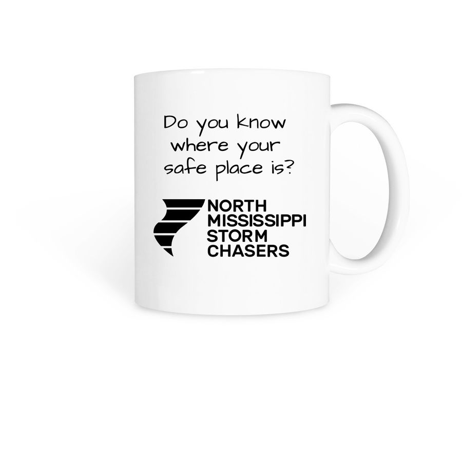 Do you know where your safe place is?, a White Coffee Mug