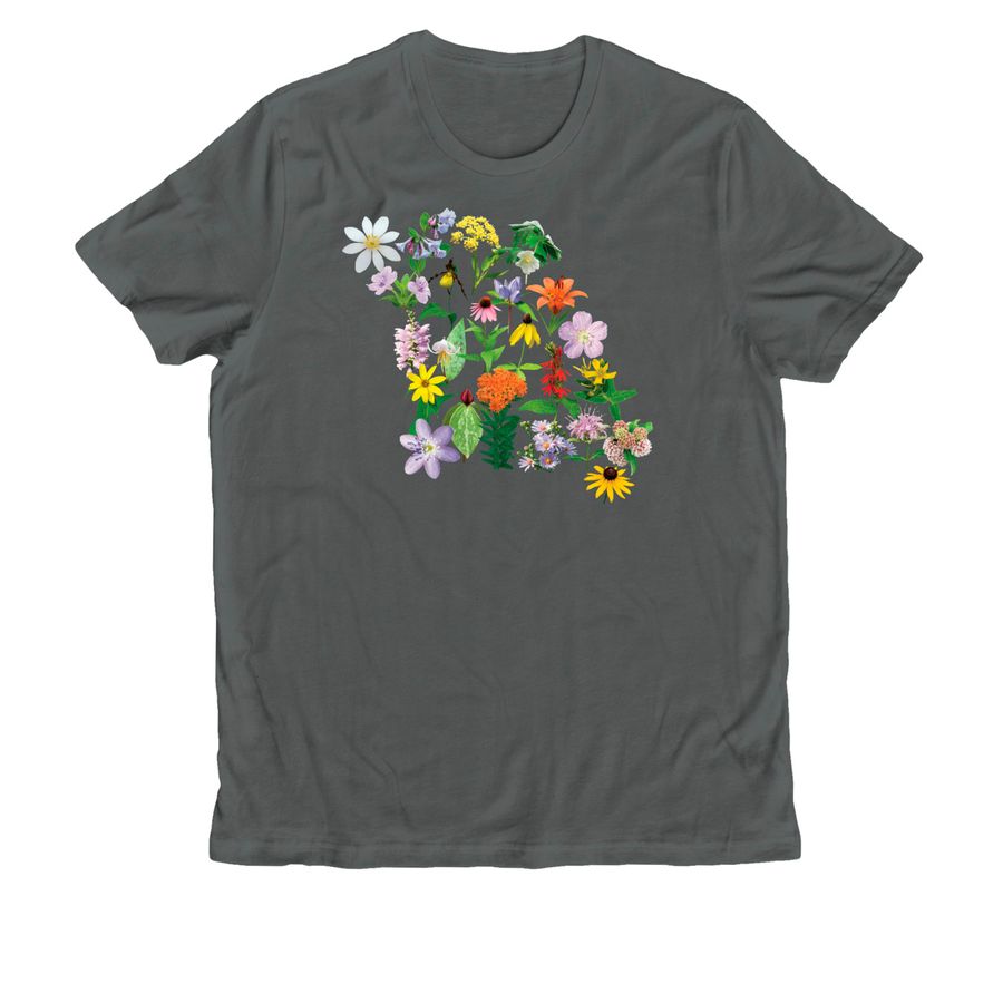 Missouri Natives, a Terrain Grey Allmade Organic Cotton Unisex Tee